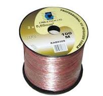 Cabletech hangszóró kábel, OFC anyag, 0,75 mm, 100 m tekercs