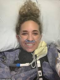 Skydiver who SURVIVED hitting ground at 80mph walks again three months  after breaking back and leg