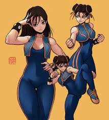 Chun-Li in the Street Fighter Alpha costume | Chun-Li | Know Your Meme