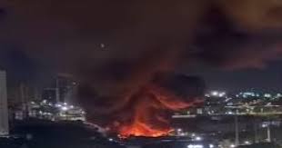 Incêndio atinge estrutura do circo do Tirulipa em Natal; veja vídeo