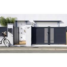 Couvre Mur Lisse En Beton Coloris Gris 5x50x28 Cm Couvre Mur Portail Maison Design De Petit Jardin