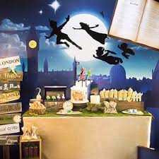 Peter Pan Return To Neverland Party By House Of Creative Designs Peter Pan Party First Birthday Parties Party