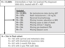 In later stages, symptoms include pain or difficulty urinating, blood in the. Subcastrate Testosterone Nadir And Clinical Outcomes In Intermediate Or High Risk Localized Prostate Cancer International Journal Of Radiation Oncology Biology Physics