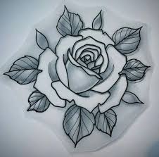 I Honestly Have An Appreciation For The Different Shades Outlines And Linework This Is Really An E Traditional Rose Tattoos Rose Tattoos Rose Tattoo Design