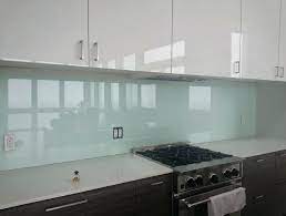 Kitchen backsplashes in fused and mosaic glass. Frosted Glass Backsplash In Kitchen Clear Glass Tile Backsplash Tile Kitchen Contemporary Clear Glass Backsplash Kitchen Glass Backsplash Glass Tile Backsplash