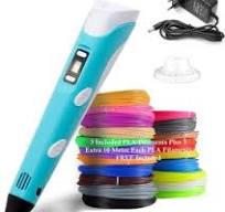 TrocShop 3D Printing Pen with LCD Display & FREE 3 ,1.75 mm, 10 Metre Each  PLA Filament Refills, Multicolour 3D Printer Pen Price in India - Buy ...