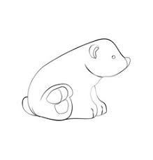 But they should start labeling the colors between the ages of 2 and 3. Baby Bear Coloring Page Vector Images Over 370