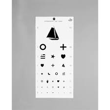 kindergarten snellen eye chart