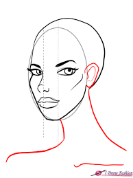 How To Draw 3 4 View Faces I Draw Fashion Drawing Tutorial Face Sketches Tutorial Drawing Tutorial