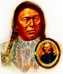 John Demott American B.1954 Native Indian Painting