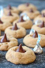 Peanut Butter Blossoms Recipe Peanut Butter Blossoms Peanut Butter Blossom Cookies Soft Peanut Butter Cookies