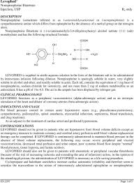 Levophed Norepinephrine Bitartrate Injection Usp Pdf Free