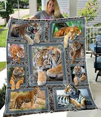 Discover your cozy blanket today! Tiger Fleece Blanket Gopostore Online Clothing Store