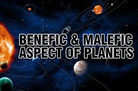 Benefic Malefic Aspect Of Planets Vedic Astrology Blog