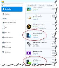 Proxy Server And Vpn Server Packages Installed Proxy Server Plex Media Hacking Computer