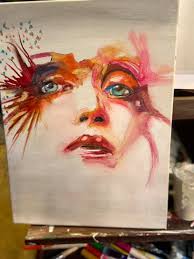 Pretty happy with this piece . Mixed media . Mostly watercolor