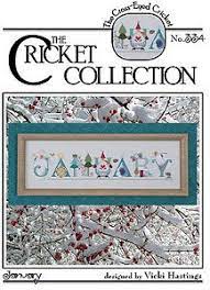 Stoney creek cross stitch charts & patterns. Cross Eyed Cricket Cross Stitch The Cricket Collection Cross Stitch