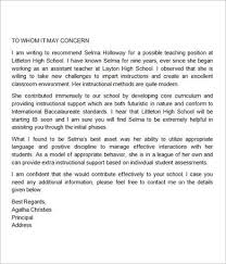 Sample Letter Of Recommendation For Teacher 18 Documents In Word Teacher Letter Of Recommendation Letter To Teacher Writing Letter Of Recommendation