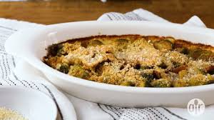 Brussels Sprouts Gratin Recipe Brussels Sprouts Gratin Brussel Sprouts Broccoli Recipes Casserole