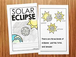 Eclipse Videos For Kids Simply Kinder Eclipse Book Simply Kinder Solar Eclipse Activity