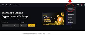 Click on the link there. Using Binance Exchange For Transfers Xrp Example D Cent User Guide