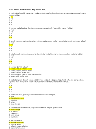 Check spelling or type a new query. Soal 3d N Kunci Pdf