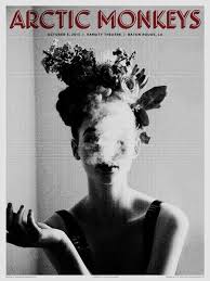 The Arctic Monkeys 10 05 13 Varsity Theatre Baton Rouge La Concert Posters Band Posters White Photography