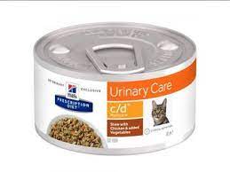 Hill's prescription diet c/d urinary stress + metabolic feline chicken. Hill S Prescription Diet C D Multicare Wet Cat Food