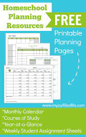 Like all free printables on the artisan life, this homeschool parent planner is intended for personal use. Homeschool Planning Resources Free Printables My Joy Filled Life