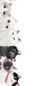 Tumblr Wallpapers Fondo De Gatitos Tiernos Wallpaper World Cat Art Cats Illustration Art