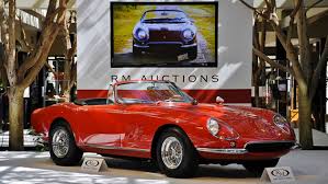 Production of this car was initiated by ferrari's north american dealer, luigi chinetti , who wanted a successor to the earlier 250 california spider series. 1967 Ferrari 275 Gtb 4 S Nart Spyder Sold For 27 5 Million In Auction Auto Club Usa