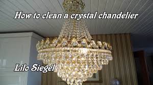 Check spelling or type a new query. Easy Way To Clean A Crystal Chandelier Lilo Siegel Youtube
