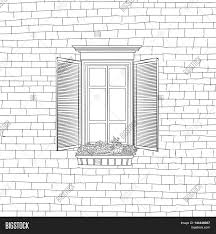 Mud is ground, mixed with water, molded and fired to make each block. House Classical Window Image Photo Free Trial Bigstock