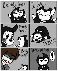 Maybe you would like to learn more about one of these? Bendy Loves R E V O L U T I O N Bendy And The Ink Machine Amino
