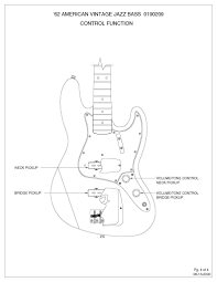 Jazz bass style wiring diagram guitarelectronics com j bass style guitar wiring diagram with two single coils 2 volumes and 1 tone typical standard fender jazz bass wiring click. Diagrams Jazz Bass Concentric Sigler Music