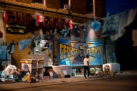 George floyd square is an occupation protest and memorial site at the intersection of east 38th street and chicago avenue in minneapolis, minnesota, united states. Three Months After George Floyd S Killing Memorial Remains Sacred Place For Racial Justice