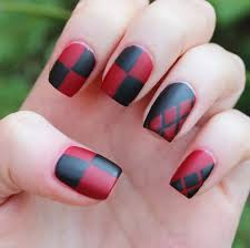 Red and black nails can be used to tell you about how mischievously loving you are. Easy Red And Black Nail Designs Ideas Fashion 2d