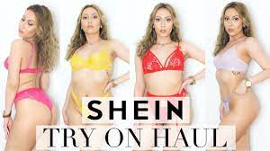 Shein lingerie try on haul
