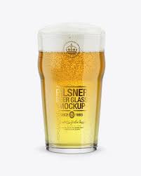 Pilsner Beer Glass Mockup In Cup Bowl Mockups On Yellow Images Object Mockups In 2020 Mockup Free Psd Mockup Psd Pilsner Beer