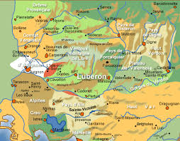 La Carte De La Provence Des Regions Provencales Map Of Provence France Geography Provence Map