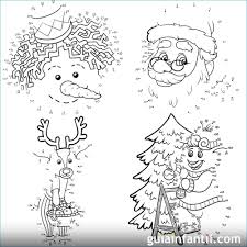 Dibujos Navideños Para Colorear Con Numeros