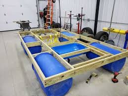 My Home Built Picnic Table Boat The U S S Anita Sangwitch In 2020 Floating Picnic Table Picnic Table Building A House