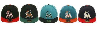 All Miami Marlins Caps With All The Colors Of All The Miami Teams Front Left To Right Miami Heat Miami Hur Miami Marlins Florida Panthers Miami Hurricanes
