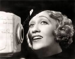 1930's RADIO I was told my Czech speaking (and little English) Grandfather  fell in love with Ruth Etting. Although he may not have understood all the  words, he loved her voice as