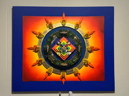 Mandalas with 12-fold symmetry made from photos