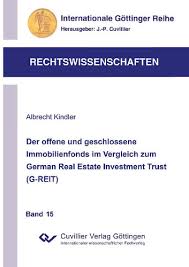Investing in reits gives individual investors the opportunity to invest in commercial real estate without having to buy it themselves. Der Offene Und Geschlossene Immobilienfonds Im Vergleich Zum German Real Estate Investment Trust G Reit Volumen 15 Tienda Espanola Cuvillier Verlag