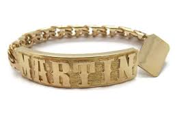833 sold till now see our feedback score for assurance. Chino Link 10k Solid Yellow Gold Bracelet For Men Tejido Etsy