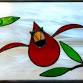 Charley Harper Cardinal Leaded Glass Class event image