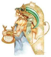 Apollo was a major greek god associated with the bow, music, and divination. Powers Of Greek God Apollo Symbols Mythology Apollo Symbol Greek And Roman Mythology Greek Gods