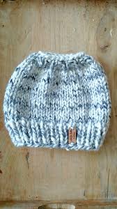 Knit bun hats are a quick and easy way to keep your head warm and your hair looking nice. Ravelry Knit Messy Bun Hat Pattern By Samantha Bell